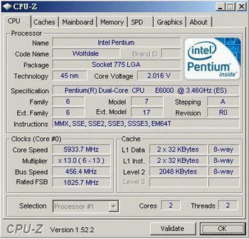 Intel pentium e6700
